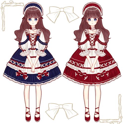 洛丽塔裙子公主裙牌lolita日常原创白雪姬儿童lo裙op