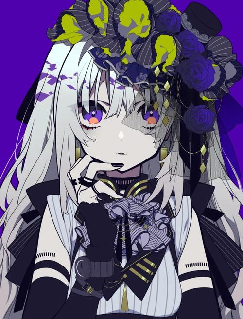 板绘画师望月けい画风随性风格偏暗系