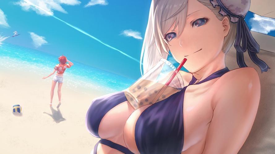 酥胸美乳唯美诱惑精选二次元动漫巨乳福利桌面壁纸