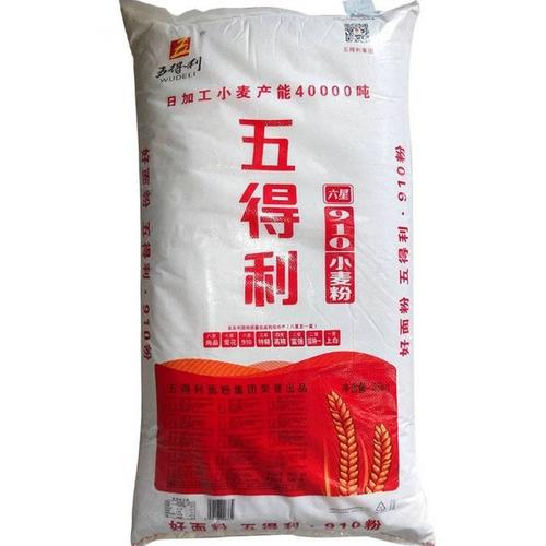[得鱼自营]五得利六星910小麦粉25kg*1袋 - 大米面粉 - 得鱼同城采购
