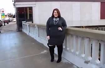 分享胖女孩的日常穿搭