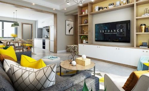 2,书房书架 不宜打九个格子的书架或者博古架(横三竖三),容易出现