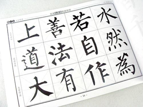 墨点字帖·毛笔临摹描基础训练:柳公权《玄秘塔碑》选字(毛笔楷书书法