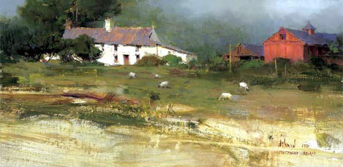 美国当代最杰出的画家和美术教育家理查德斯契米德作品欣赏