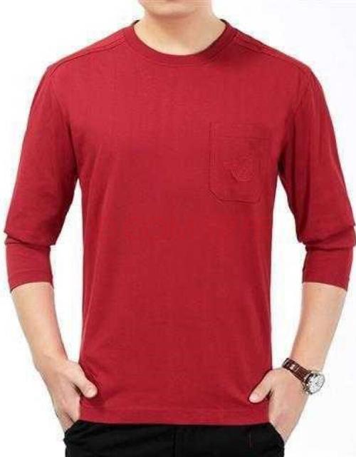 【春秋长袖男】秋天服夏季薄款男士长袖t恤中老男装棉质宽松休闲体