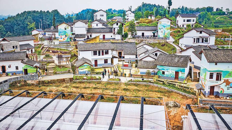 重庆特色民居扮靓乡村