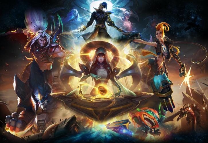 lol搞怪少女化身"晨星号"一姐 金克丝,娑娜奥德赛皮肤