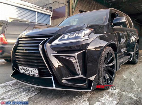 新款雷克萨斯lx570改verge宽体包围