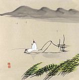 中堂  条幅  斗方  装饰画  山水画  写意画  文人画  中国画  五步