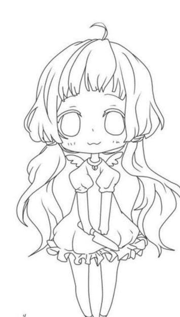 铅笔画漫画q版人物