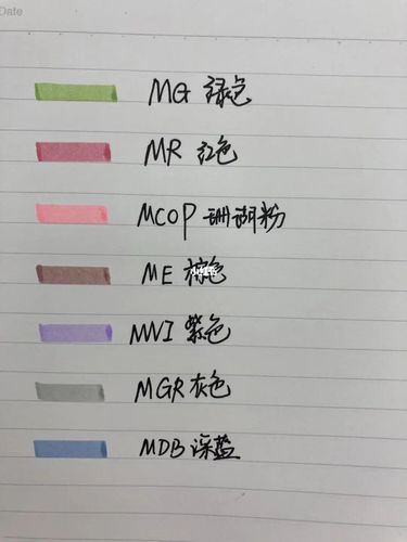 斑马荧光笔试色_荧光笔_试色_斑马荧光笔_兴趣爱好_文具手账