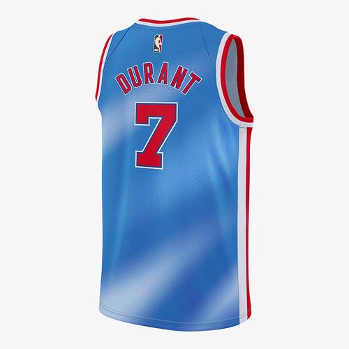 酷动城nike耐克杜兰特球衣新赛季宣告限定nba篮网7号正品at9792