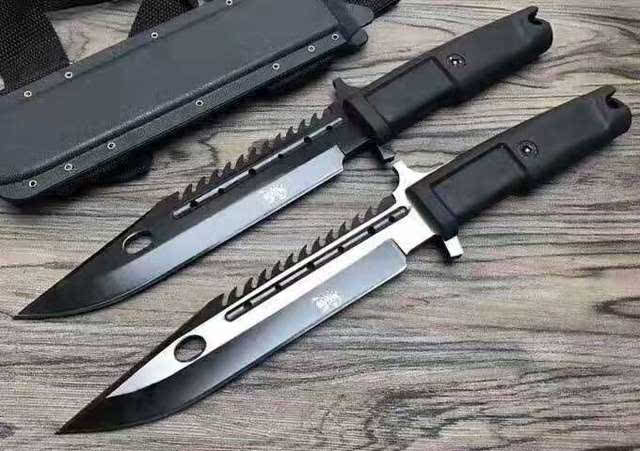 蝎子军刀,黑白双色款绝对经典之作!(图文鉴赏)