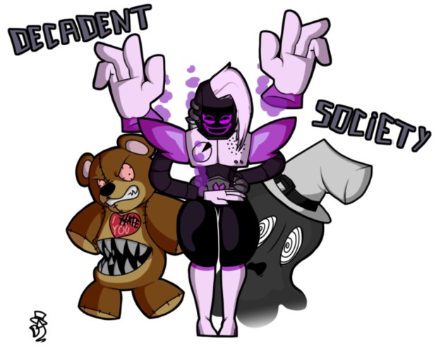 【授权转载】[decadent society/污托邦] 最新版本幽灵一族形象设定