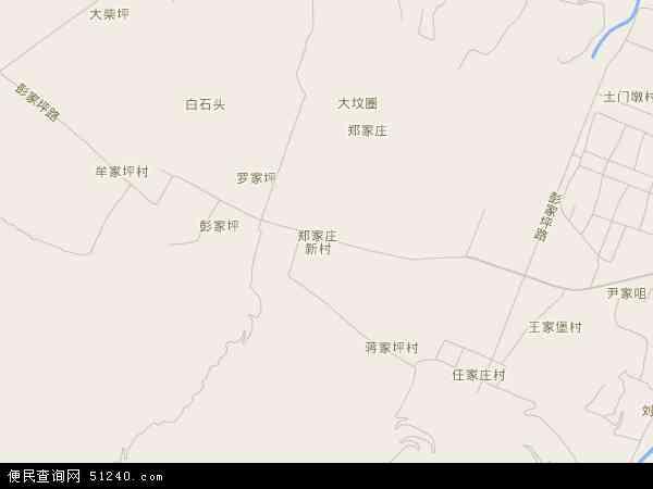 中国 甘肃省 兰州市 七里河区 彭家坪镇 彭家坪镇卫星地图 本站收录有