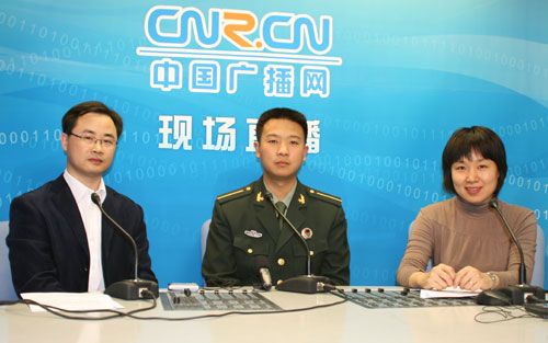 向南林做客中广网 畅谈自己人生体会