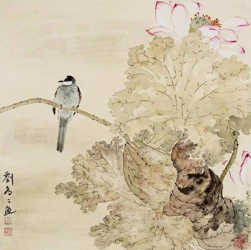 《野花》2014年 68x136cm