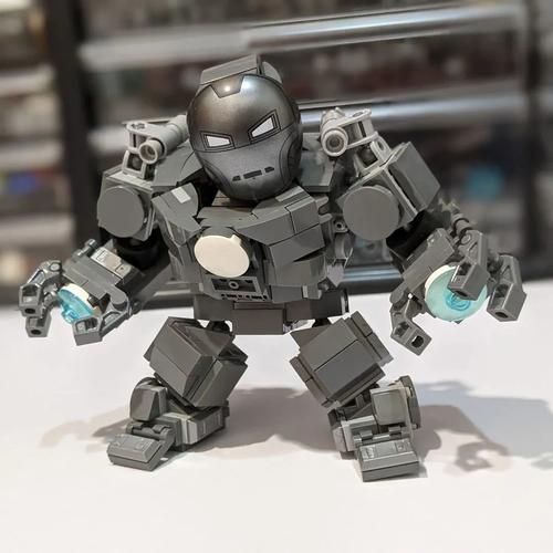 给乐高76190铁霸王机甲做个简单改造