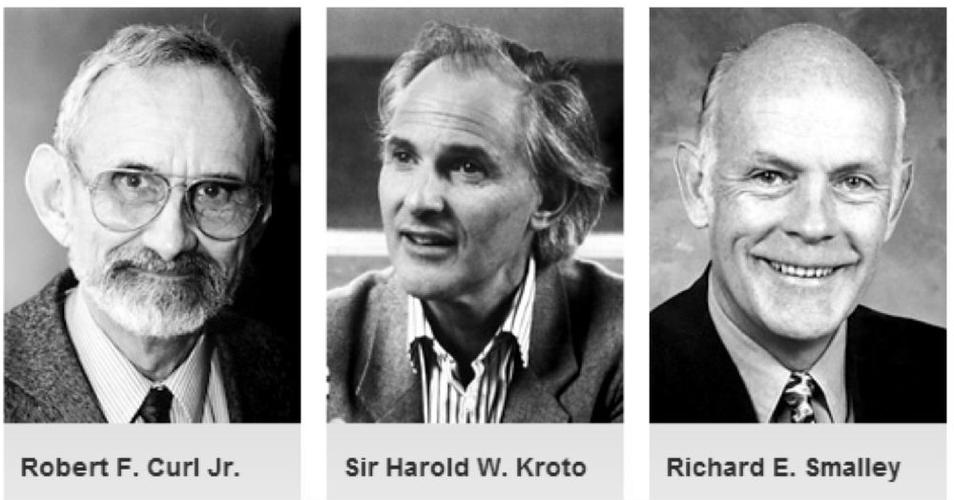 化学奖授予来自英国的haroldkroto和美国得克萨斯州的richard smalley