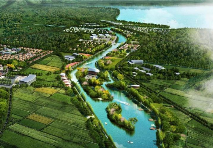 森林公园区域总体规划及大任河湿地公园规划-公园景观