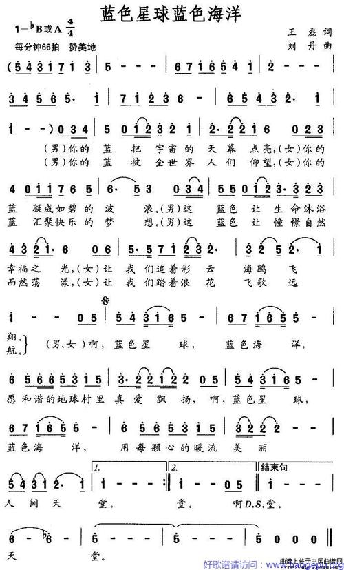 蓝色星球蓝色海洋