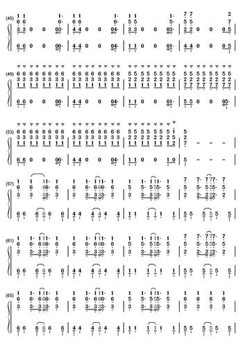 >>飘向北方简谱乐谱