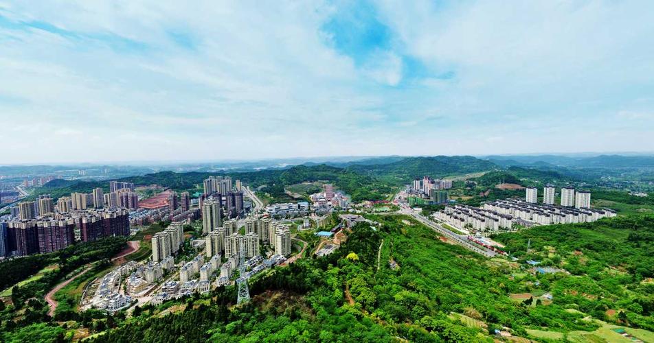 南充市西山风景区