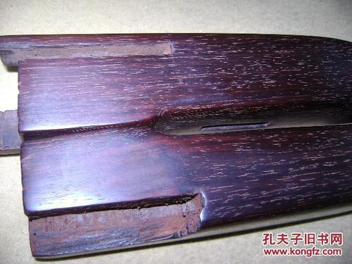 正宗印度小叶紫檀老料,老家具腿一对【372】