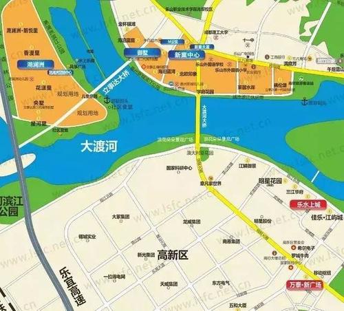 图片来源 房乐山 城南板块  (肖坝,高新区)