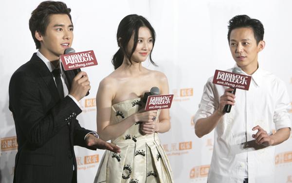 《栀子花开》主创李易峰 张慧雯 何炅做客凤凰公映礼