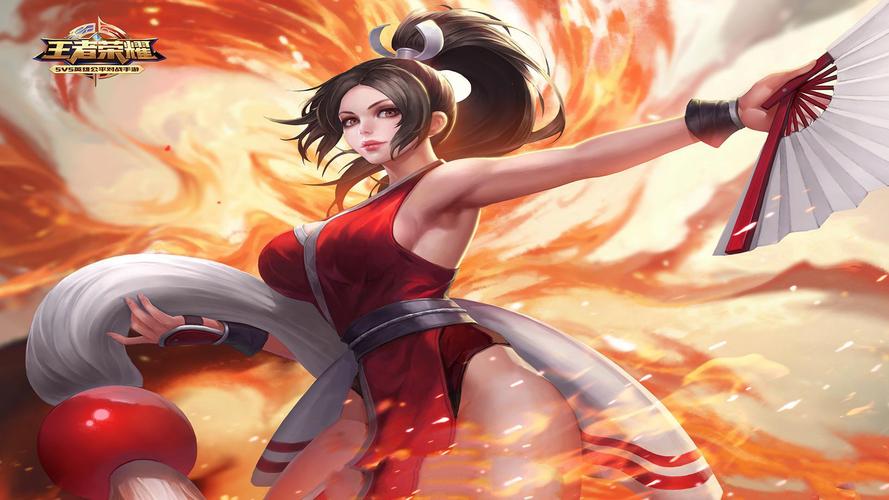 王者荣耀不知火舞去掉所有服装