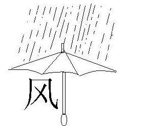 猜字谜配图简笔画