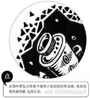 黑白装饰画——点线面 设计入门必备
