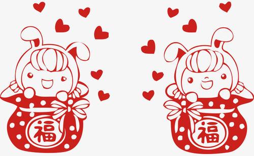 新年福袋简笔画