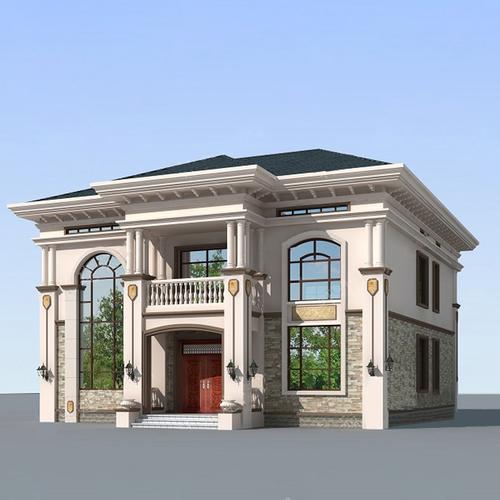 2216新农村乡村建房自建农村户型两层华大豪华样图