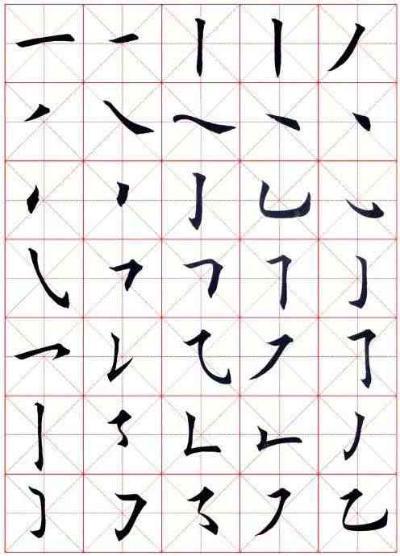 《基础笔画入门教材》,建议老师家长收藏!