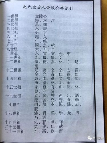 知识库 正文  赵姓很早就有了自己的家谱,宋的《天水堂·赵氏族谱》把