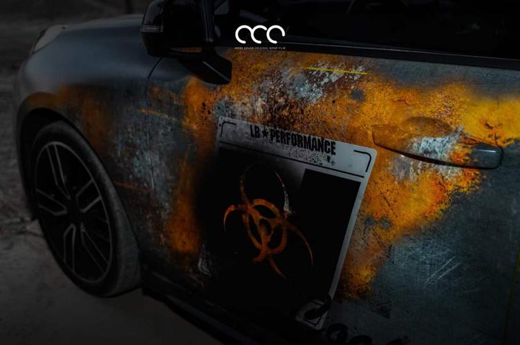 漫彩改色膜全新定制彩绘末日涂装