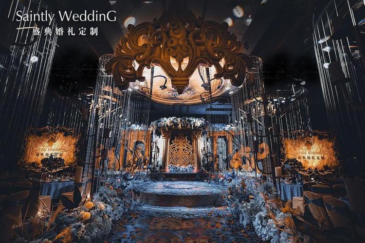 大连蓝金欧式主题婚礼|怦然心动