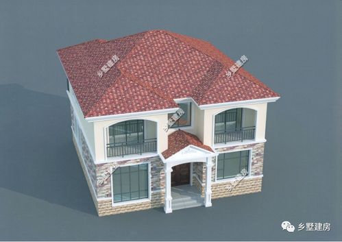 两款造型独特的坡屋顶农村自建别墅,恨没生在农村啊!