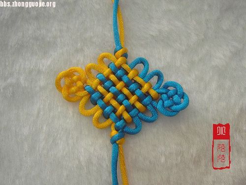中国结梅花铜钱编法图解,梅花铜钱编法步骤图