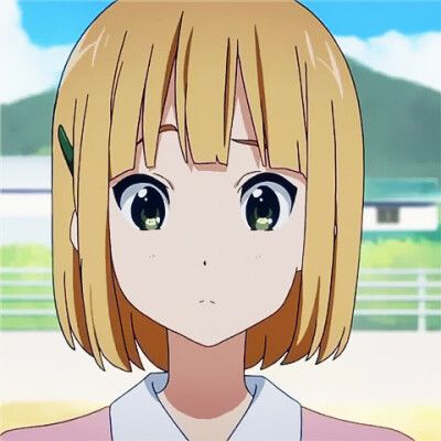 美少女 少女 京阿尼 校园 日常 可爱 萌 软妹 萌妹 卡哇伊 表情 头像