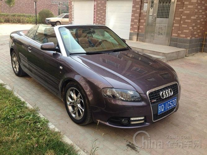 奥迪a4 2门敞篷车 1.8t手自一体