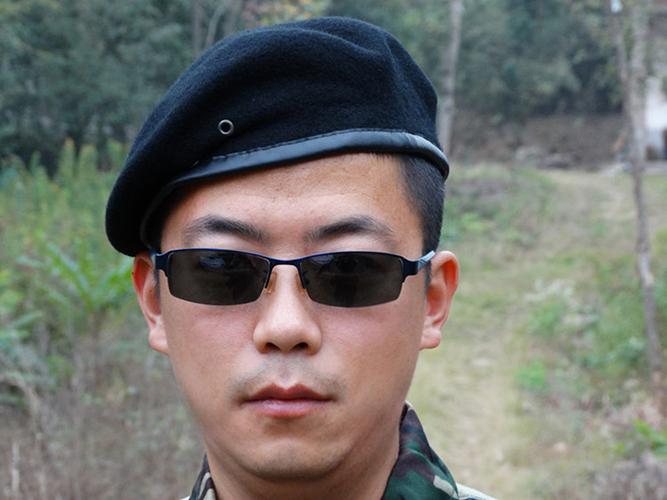 敢死队2我是特种兵黑色羊毛毛呢硬汉贝雷帽男女秋冬户外军迷装备