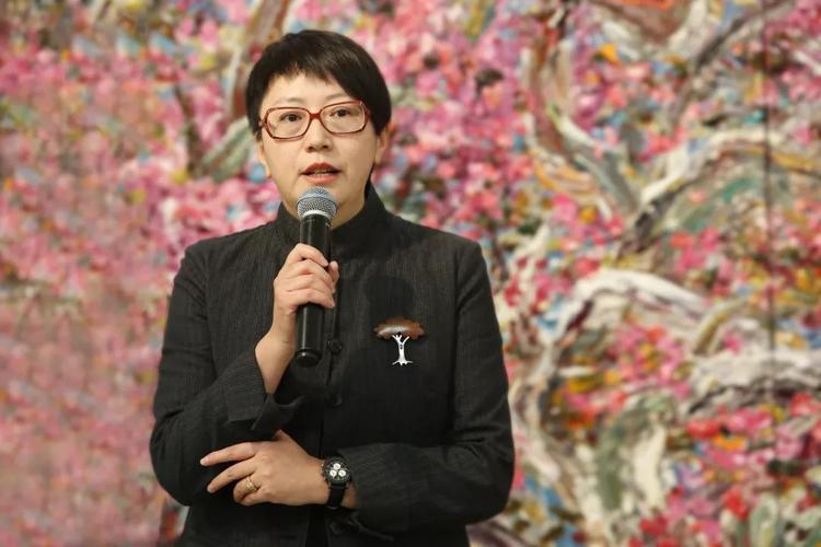 今日美术馆执行馆长李芊润女士致辞