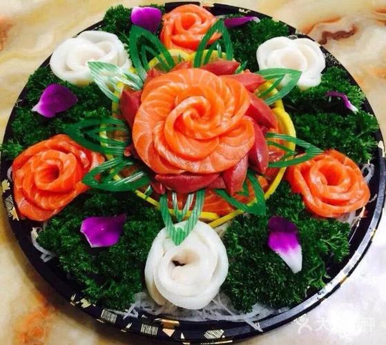 七朵玫瑰拼盘_a传奇海鲜刺身外卖店