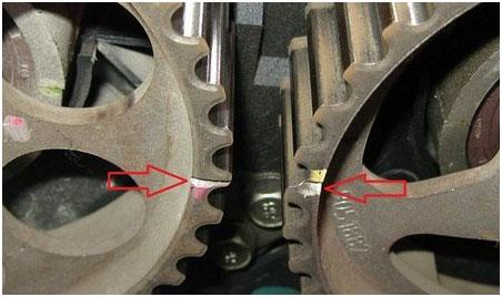 大众朗逸正时皮带安装图