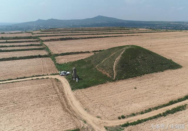 航拍靖陵:唐僖宗李儇的陵墓