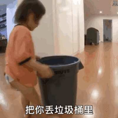 表情包把你丢垃圾桶