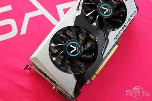 千兆级2g游戏利器 蓝宝石hd7770黑钻破千元
